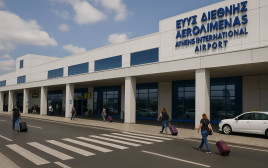 שדה תעופה באתונה (צילום: מעריב אונליין)