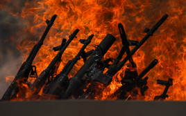 המחתרת הכורדית (PKK) החלה להתפרק מנשקה (צילום: Anadolu Agency)