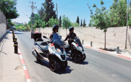 היערכות משטרת גבעתיים "להילולת שטפנשט" (צילום: דוברות המשטרה)