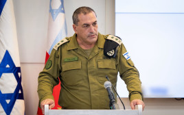 הרמטכ"ל אייל זמיר בהערכת מצב של המטכ"ל (צילום: דובר צה"ל)
