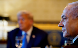 בנימין נתניהו, דונלד טראמפ (צילום: Andrew Harnik/Getty Images)