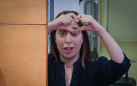 מאי גולן בבית המשפט (צילום: אבשלום ששוני, פלאש 90)