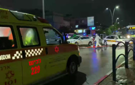 התחשמלות בקריית מלאכי (צילום: יוסי סמדג'ה, תיעוד מבצעי מד"א)
