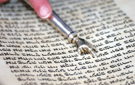 ספר תורה (צילום: מרק ישראל סלם 480)