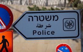 משטרה (צילום: אוליביה פיטוסי, פלאש 90)