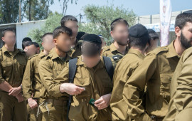 גיוס חרדים (צילום: דובר צה"ל)