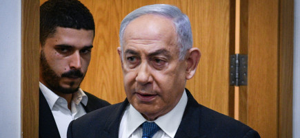 בנימין נתניהו בבית המשפט (צילום: ראובן קסטרו, פלאש 90)