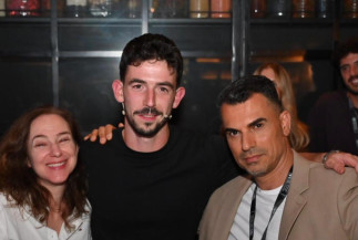 עמיר שאלתיאל, עמרי רוזנבליט ויעל גורן-וגמן (צילום: יעל אילן ואוהד הרכס, מכון ויצמן למדע)