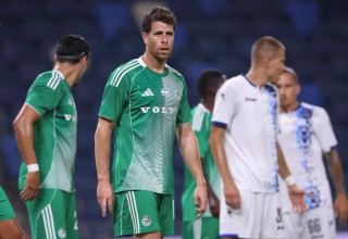 מכבי חיפה לא ניצלה את המצבים. גיא מלמד (צילום: מאור אלקסלסי)