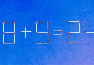 האם תצליחו לפתור את המשוואה באמצעות הזזת גפרור אחד בלבד? (צילום: מערכת מעריב)