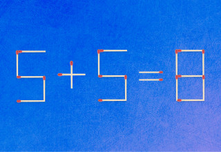 האם תצליחו לפתור את המשוואה באמצעות הזזת גפרור אחד בלבד? (צילום: מערכת מעריב)