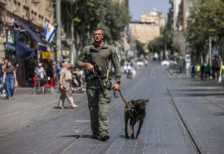  כלבנים, יחידת הכלבנים במשטרה (צילום: חיים גולדברג/פלאש 90)