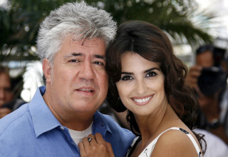 פדרו אלמודבר ופנלופה קרוז (צילום: רויטרס)