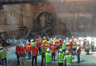 עבודות ברכבת הקלה (צילום: נת"ע)