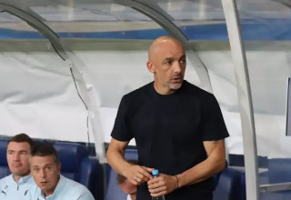 הקבוצה שלו הוכיחה שהיא למדה את הלקח מהמפגש עם אולימפיאקוס. לאזטיץ' (צילום: אתר רשמי, מכבי תל אביב בכדורגל)