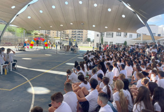 פתיחת שנת הלימודים בעפולה (צילום: דוברות עיריית עפולה)