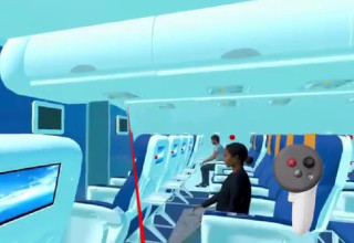 מערכת הטיפול ב-VR בחרדה מטיסות (צילום: שימוש חופשי)