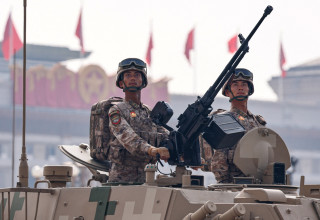 מצעד הכוח של סין, 80 שנה לסיום מלחמת העולם השנייה (צילום: רויטרס)