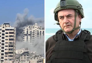 ישראל כ"ץ (צילום: צילום מסך,רשתות הערביות)