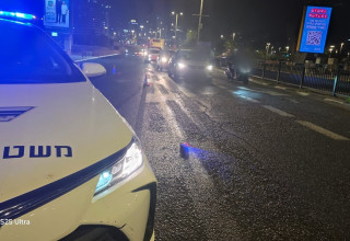 פעילות אכיפת תנועה במרחב דן (צילום: דוברות המשטרה)