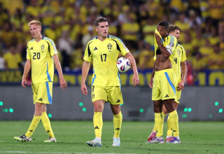 ויקטור גיוקרס, חלוץ נבחרת שבדיה (צילום: רויטרס)