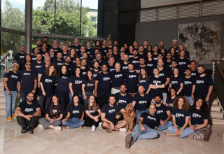 צוות זירו נטוורקס בישראל (צילום: אבישי פינקלשטיין)