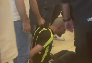 פיגוע הדקירה בקיבוץ מצובה. מעצר החשוד (צילום: שימוש לפי סעיף 27א')