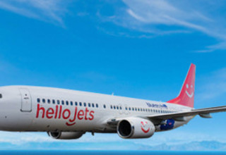 מטוס של חברת HelloJet (צילום: אתר החברה)