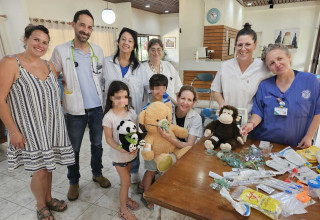 "בית חולים לדובים" בקיבוץ עין השופט (צילום: באדיבות כללית)