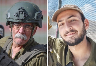 זאב חנוך ארליך,  גור קהתי (צילום: דובר צה"ל,חיים גולדברג, פלאש 90)