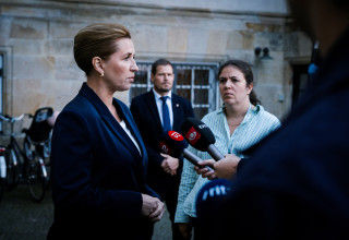 ראש ממשלת דנמרק מדה פרדריקסן  (צילום: רויטרס)