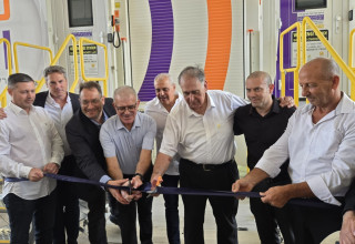 ניידת MRI חדשנית של מור אינסייד באצטדיון סמי עופר בחיפה (צילום: דבורה שרר)