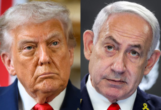 בנימין נתניהו, דונלד טראמפ (צילום: gettyimages)