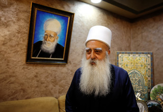  השייח' מוואפק טריף, המנהיג הרוחני של העדה הדרוזית בישראל (צילום: רויטרס)