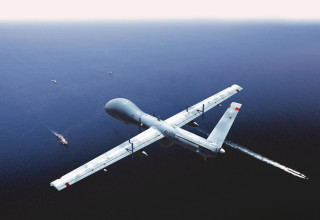 מל"ט הרמס 900 של אלביט (צילום: אלביט מערכות)