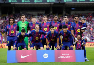 שחקני ברצלונה (צילום: NurPhoto / Contributor)