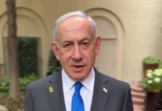 בנימין נתניהו מסכם את הביקור בוושינגטון (צילום: צילום מסך רשת X)