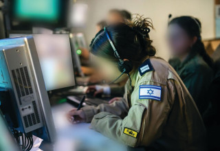 יב"א במירון (צילום: דובר צה"ל)