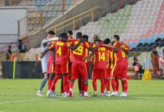 שחקני מ.ס. אשדוד (צילום: לירון מולדובן)