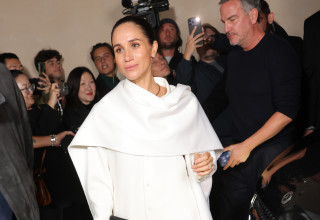מייגן מרקל (צילום: Arnold Jerocki/Getty Images for Balenciaga)