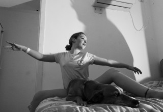 אמילי הנד, שורדת שבי החמאס (צילום:  חן שימל)