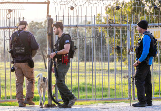 כיתת כוננות קיבוץ רעים (צילום: יוסי אלוני)