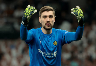 שוער בודה גלימט, ניקיטה חייקין (צילום: GettyImages, Jean Catuffe)