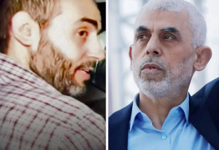 יחיא סינוואר, מוחמד סינוואר (צילום: רויטרס,דובר צה"ל)