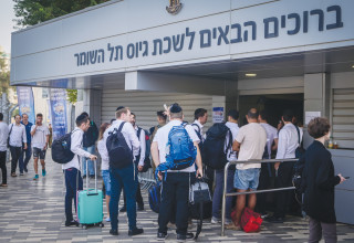 גיוס חרדים בבקו"ם תל השומר (צילום: אבשלום ששוני)