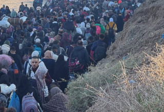 תושבי עזה חוזרים לצפון הרצועה עם כניסת הפסקת האש (צילום: שימוש לפי סעיף 27א')