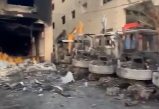 תקיפת כלים כבדים של חיזבאללה בלבנון (צילום: רשתות חברתיות, שימוש לפי סעיף 27 א')