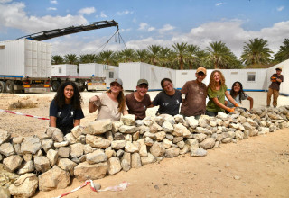 הקמת גרעין נח"ל חדש בערבה (צילום: פרדי נפתלי)