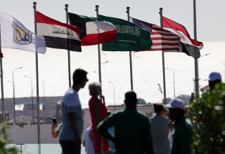 פסגת השלום במצרים  (צילום: רויטרס)