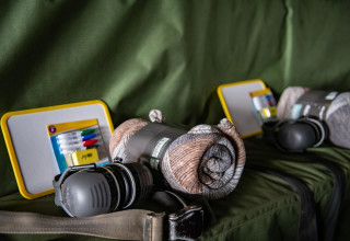 המסוק הערוך לשובם של החטופים (צילום: דובר צה"ל)